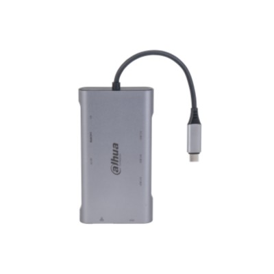 DAHUA 9 IN 1 TYPE-C TO HDMI, USB,VGA,TF foto