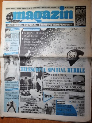 magazin 15 mai 1997-art cindy crawford,sean connery,paul mccartney,sofia loren foto