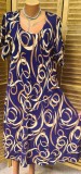 Rochie din Vascoza cod RV 0072 - 54Marimea, Yves