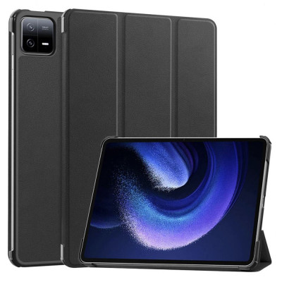 Husa tableta xiaomi pad 6, foldpro cu microfibra, auto sleep/wake, negru foto