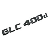 Emblema GLC 400d Negru, pentru spate portbagaj Mercedes, Mercedes-benz