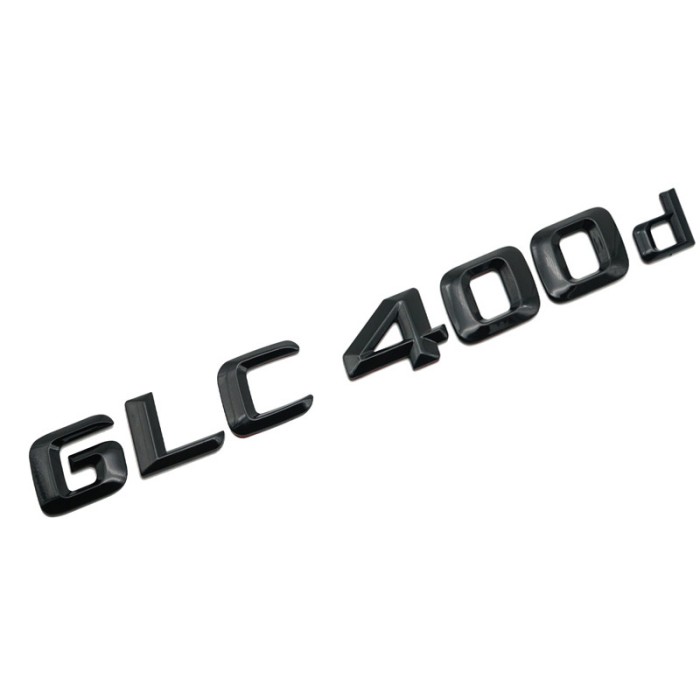 Emblema GLC 400d Negru, pentru spate portbagaj Mercedes