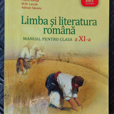 LIMBA SI LITERATURA ROMANA CLASA A XI A COSTACHE ,LASCAR , IONITA, SAVOIU ART