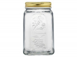 Borcan cu capac Homemade, Pasabahce, 1.5 L, sticla, transparent