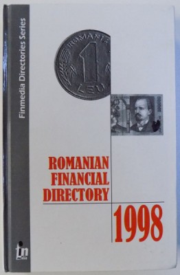 ROMANIAN FINANCIAL DIRECTORY 1998 foto