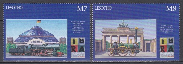 Lesotho 1999 - Expoziția Internațională de Timbre &bdquo;IBRA &#039;99&rdquo; - N&uuml;rnberg, MNH