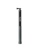 Selfie stick Telesin, compatibil cu GoPro Hero 13,12,11,10, Insta 360 X3, Osmo Action 4, Action 3 invizibil, material carbon, lungime 3 metri