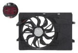 Ventilator radiator Kia Sorento 2020-; motor 2.5, mufa cu 4 pini, diametru 460mm, motor + elice + carcasa; 25380-P2500; Th-Series, aftermarket
