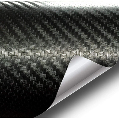 Folie colantare auto Carbon 3D Negru, 3,0m x 1,52m FAVLine Selection foto