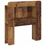 vidaXL Tablă de pat cu sertar cu depozitare Lemn vechi Lemn prelucrat 8001253