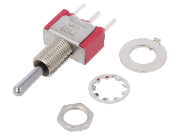 Comutator basculant ON-OFF-ON 5A