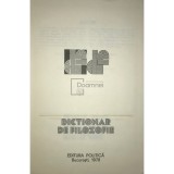 Adela Becleanu Iancu (red.) - Dictionar de filozofie (Editia: 1978)