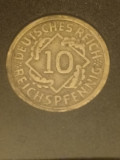10 pfennig 1929 F , in capsula , stare EF , [poze], Europa