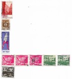 Israel - Marci diverse (9 buc.), 1970-1973 - valori obliterate