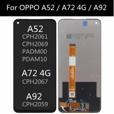 Display cu touchscreen Oppo A52 Negru foto