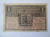 Rara! Polonia/Cehia 1 Krone/Korone 1919 Cieszyn/Teschen ocupația germană