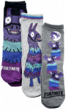 SET 3 perechi sosete FORTNITE Llama, pt copii, 10-15 ani, ORIGINAL + CADOU !!, YL, YM, YXL, YXXL