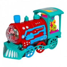 Trenuleț, cu lumina și sunet, 22.5x17.5x9.5 cm, 5-7 ani, 3-5 ani, 7-10 ani, Băieți