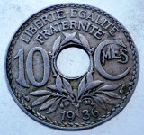 7.869 FRANTA 10 CENTIMES 1936, Europa, Cupru-Nichel