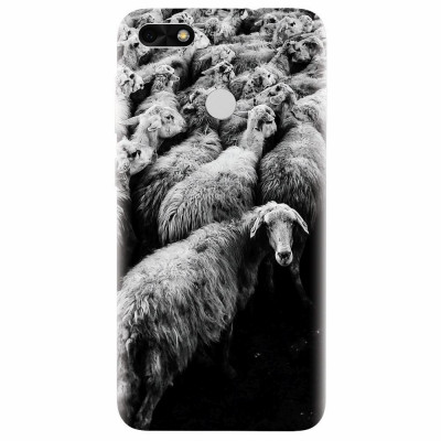 Husa silicon pentru Huawei P9 Lite mini, Sheep foto