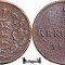 1844, &frac12; Kreuzer - Wilhelm I - Regatul W&uuml;rttemberg