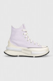 Converse tenisi Run Star Legacy CX HI femei, culoarea violet, A03064C