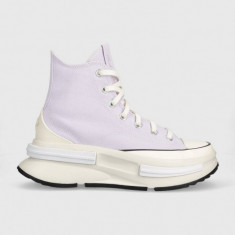 Converse tenisi Run Star Legacy CX HI femei, culoarea violet, A03064C