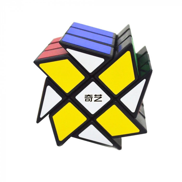 Cub Magic 3x3x3 QiYi Windmill Speedcube, Black, 460CUB-1