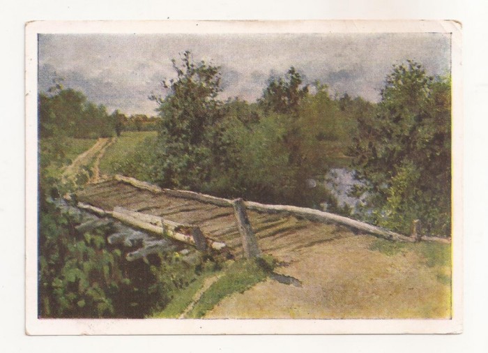FA75-Carte Postala- RUSIA - K.A. Korovin, State Tretyakov Gallery, 1963