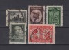 Incoronarea Regelui Ferdinand I la Alba Iulia 1922 stampilate lipsa 3 Lei, 6 Lei, Stampilat