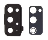 Geam Camera Samsung Galaxy S20 FE G780 Negru + Rama Protectie Obiectiv