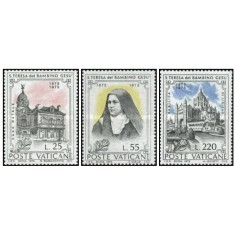 Vatican 1973 - 100 de ani Theresia of Jesus, serie neuzata