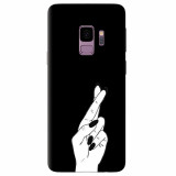 Husa silicon pentru Samsung S9, Finger Cross
