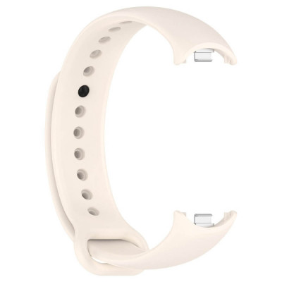 Curea Edman compatibila Xiaomi Mi Band 8/Mi Band 9, Lunar White foto