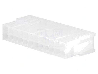 Mufă cablu tată Mini-Fit Jr 4,2mm 24 pini fără contacte foto