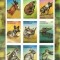 AFRICA CENTRALA 2001 - Animale salbatice / colita MNH