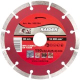 Raider RD-DD23 - Disc diamantat de taiere segmentat 150x22.2x2 mm taiere uscata
