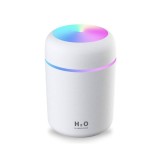 Umidificator, Mindblower, HumidifyMe, cu ultrasunete, portabil, difuzor aroma, 300 ml, Alb, Potrivit pentru calatorii, dormitor, birou, masina, Oem