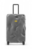 Crash Baggage valiză STRIPE Large Size culoarea gri