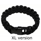 Bratara paracord XL neagra MFH Marime haine M INTL