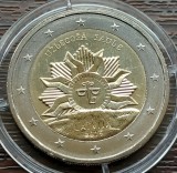 Moneda Letonia 2 Euro 2019 Soarele Rasare UNC (M1869)