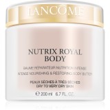 Lanc&ocirc;me Nutrix Royal Body cremă regeneratoare intens hidratantă pentru pielea uscata sau foarte uscata 200 ml