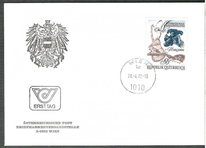 Austria &Ouml;sterreich 1978 Agdausstellung FDC K.104