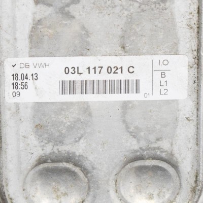 Răcitor de ulei AUDI A4 Avant 8K5, B8 2013 OEM: 03L117021C | 3375398 foto