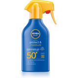 Nivea Sun Protect &amp; Moisture spray autobronzant hidratant SPF 50+ 270 ml