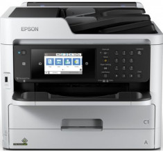 Multifunctional Epson WorkForce Pro WF-C5710DWF, inkjet, A4, 34 ppm, Duplex, ADF, Fax, Retea, Wireless (Alba) foto