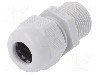 Presetupa poliamida, PG13,5, IP68, V-TEC L PG, OBO BETTERMANN - V-TEC L PG13 LGR