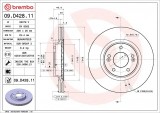 Disc frana fata BREMBO 09.D428.11