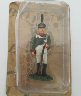 Figurina Razboaiele Napoleoniene -Soldat din garda Regimentul Preobrajenski 1812 foto