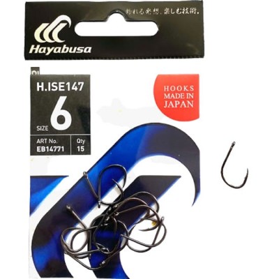 Carlige HAYABUSA ISE 147BN Nr.8, 15buc/pac foto